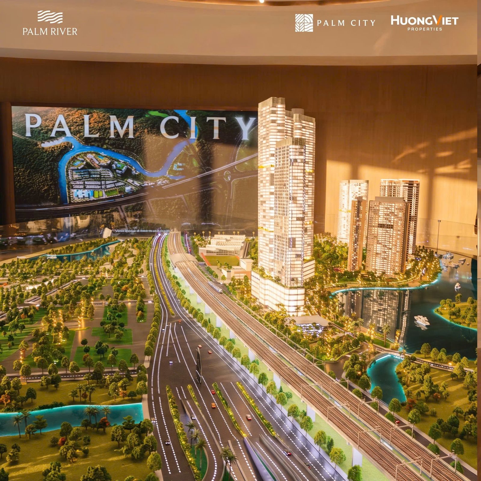 Hình ảnh dự án Palm River — căn hộ ven sông Palm City Nam Rạch Chiếc