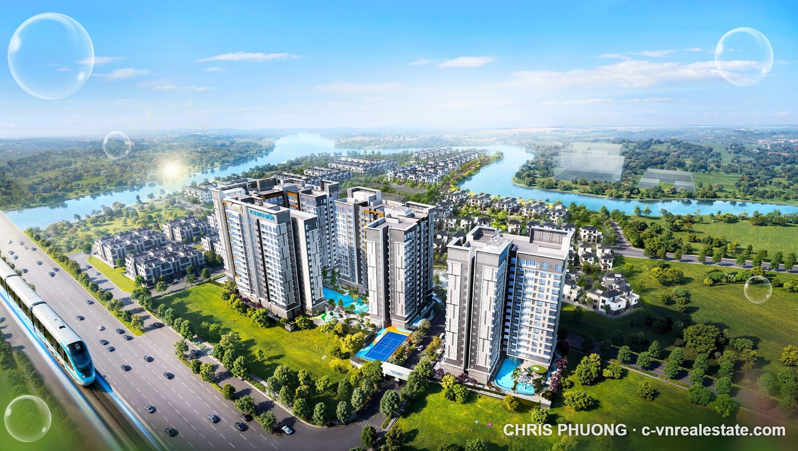 Phối cảnh Gladia Heights