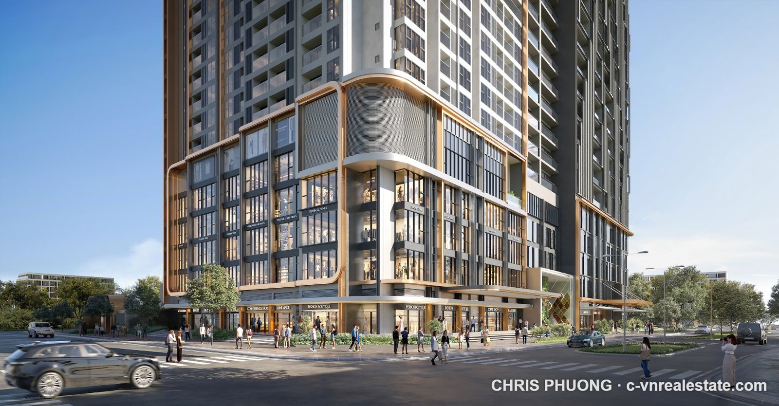 Soho Heritage West Lake效果图，西湖
